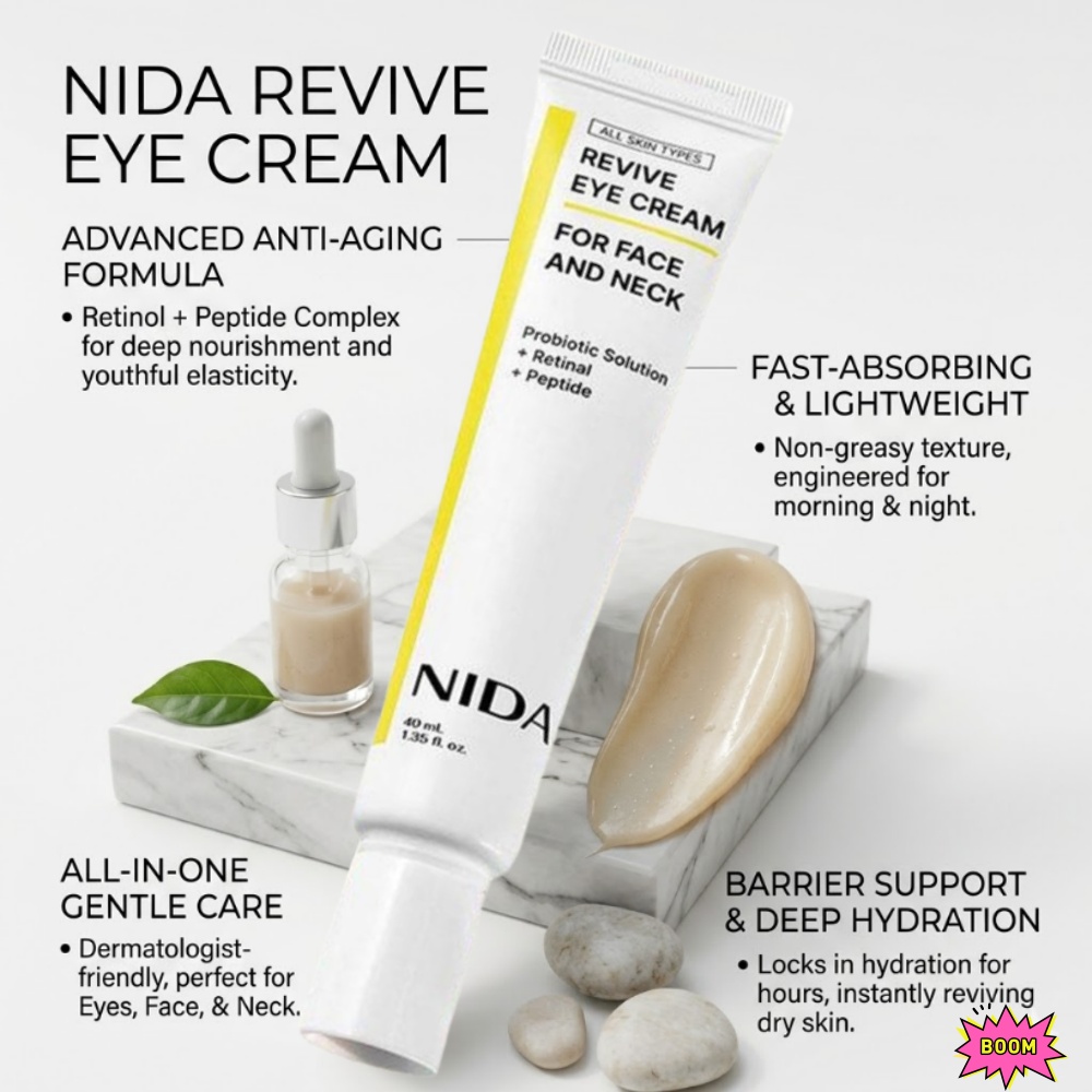 Beauty Glazed Makeup - NIDA Retinol Peptide Oogcrème Anti-rimpel Anti-veroudering