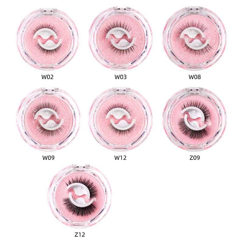 Beauty Makeup Look - 3D Valse Wimpers Zelfklevende Kristallen Doos