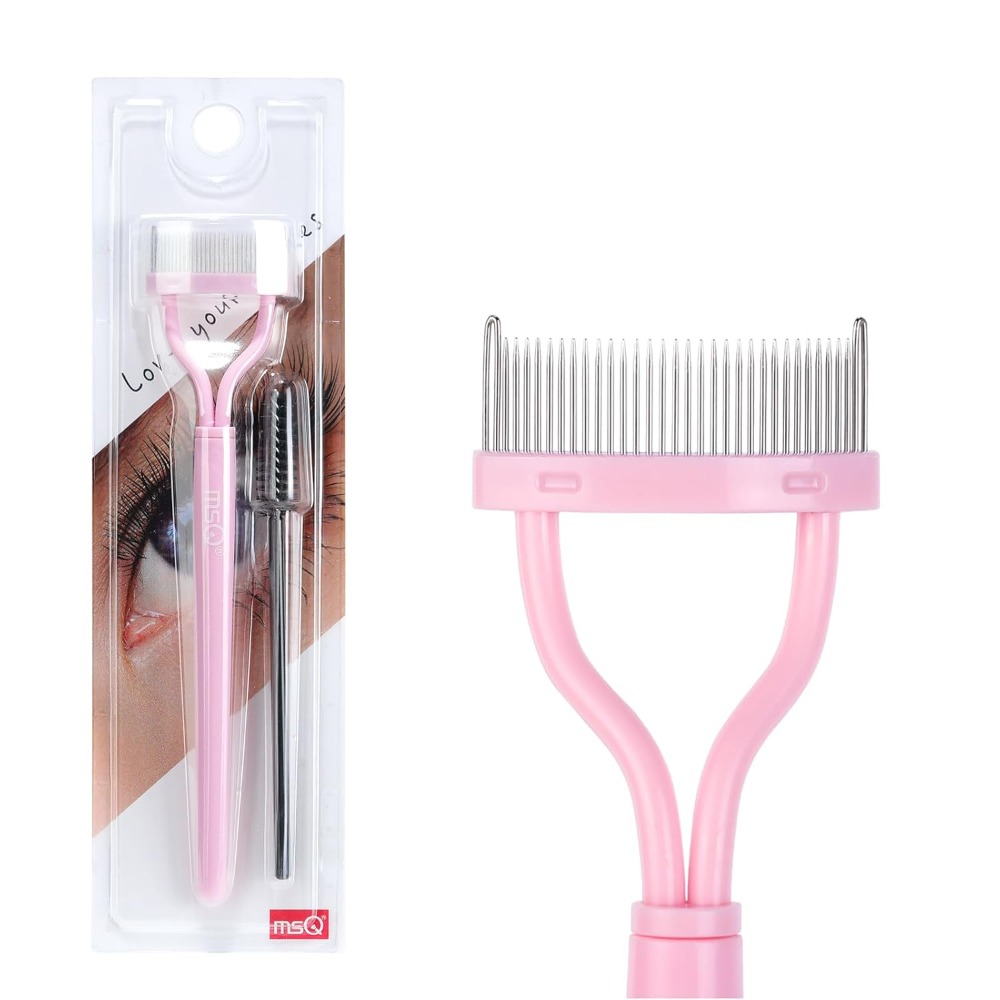 Beauty Makeup Design - Professionele wimperkam en -scheider met deksel,