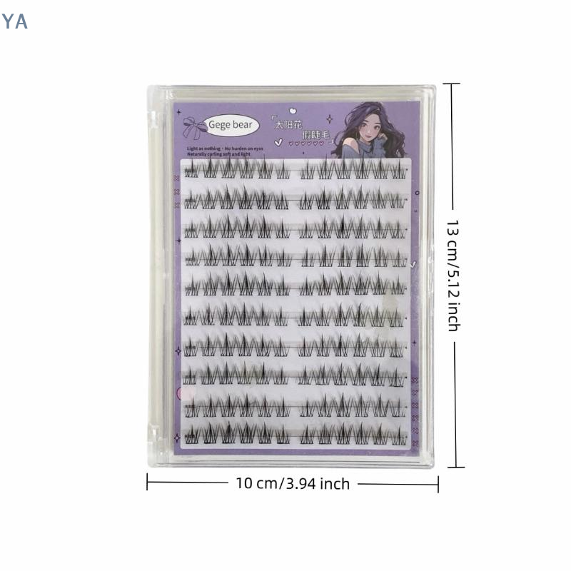 False Eyelashes Natural - 【SA】【SA】Lijmvrije valse wimpers Solar Design Natuurlijke
