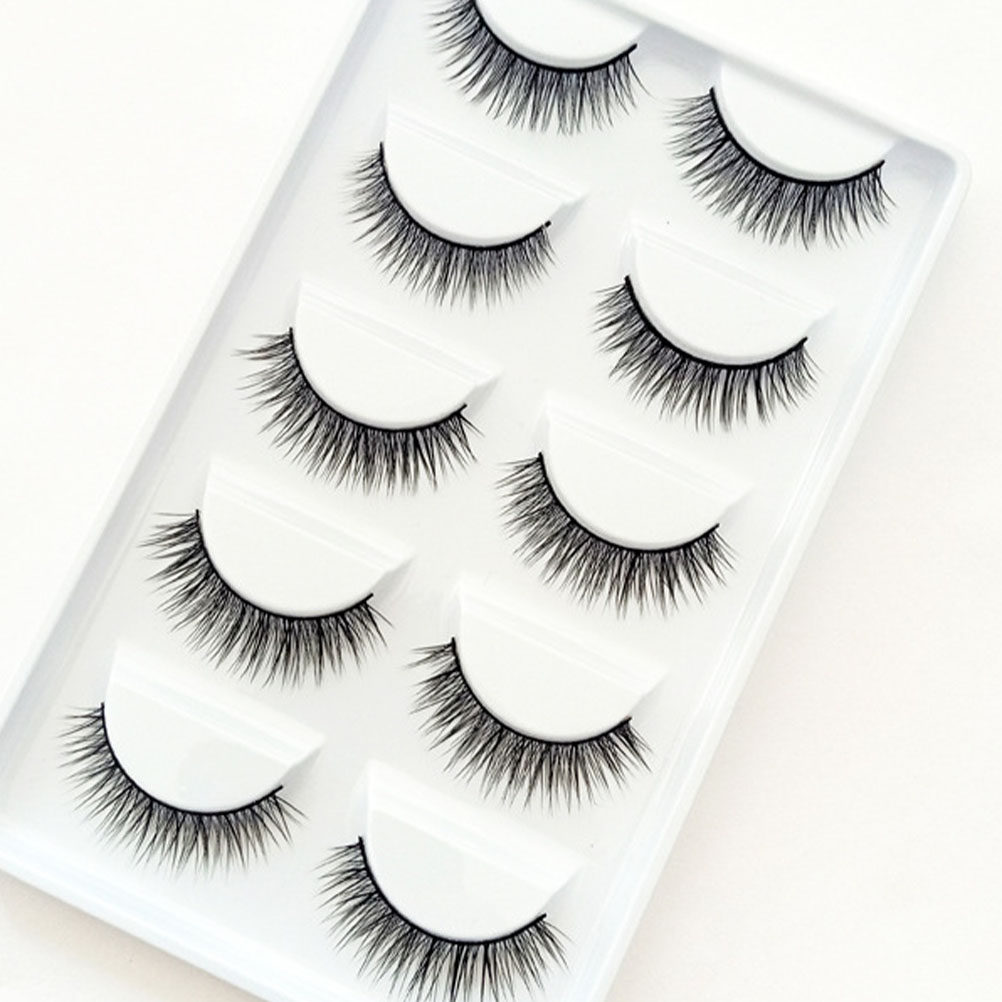 Beauty Makeup Look - 10 paar natuurlijke valse wimpers cosmetica
