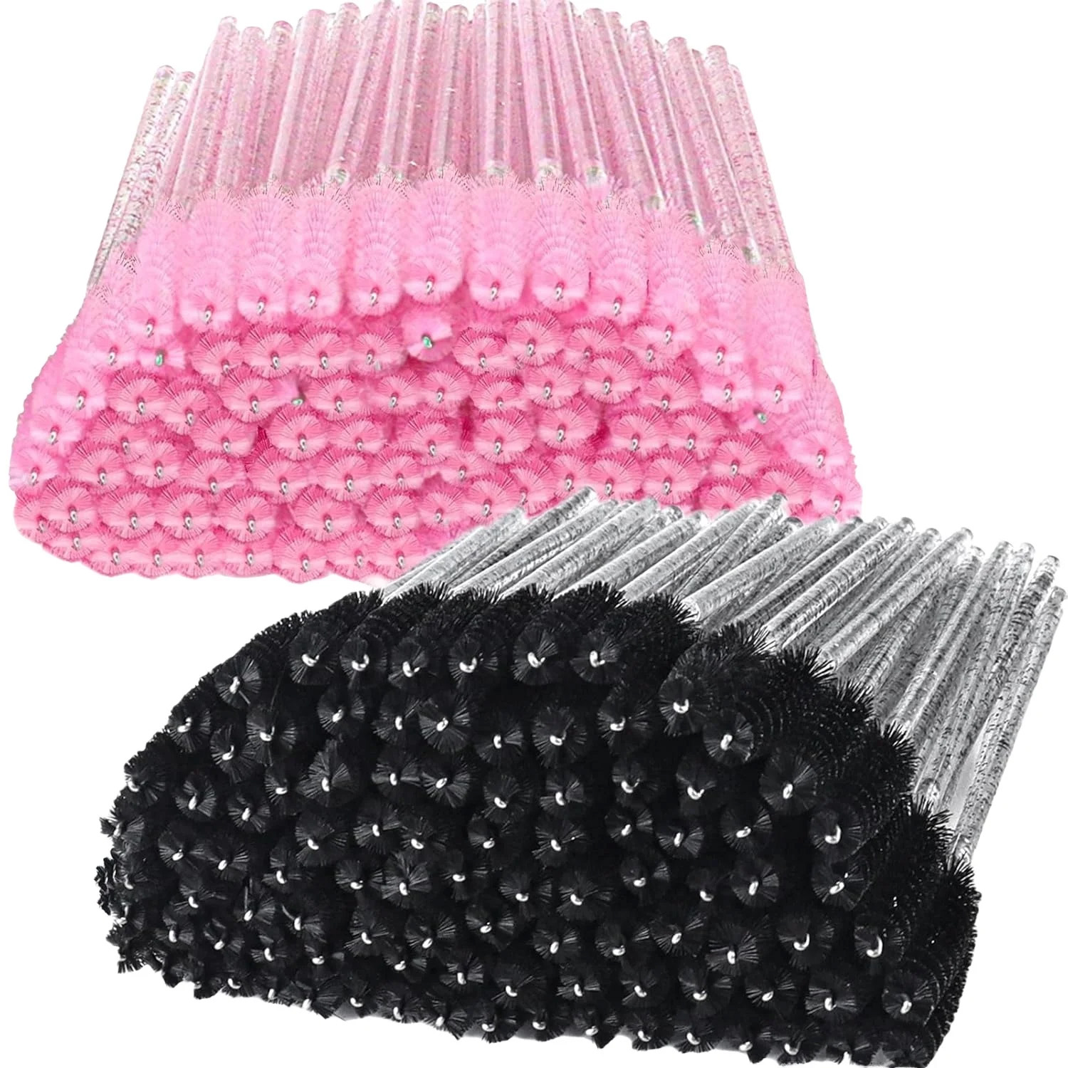 Beauty Makeup Background - 500 stks Wimperborstels Wands voor Schoonheidssalon