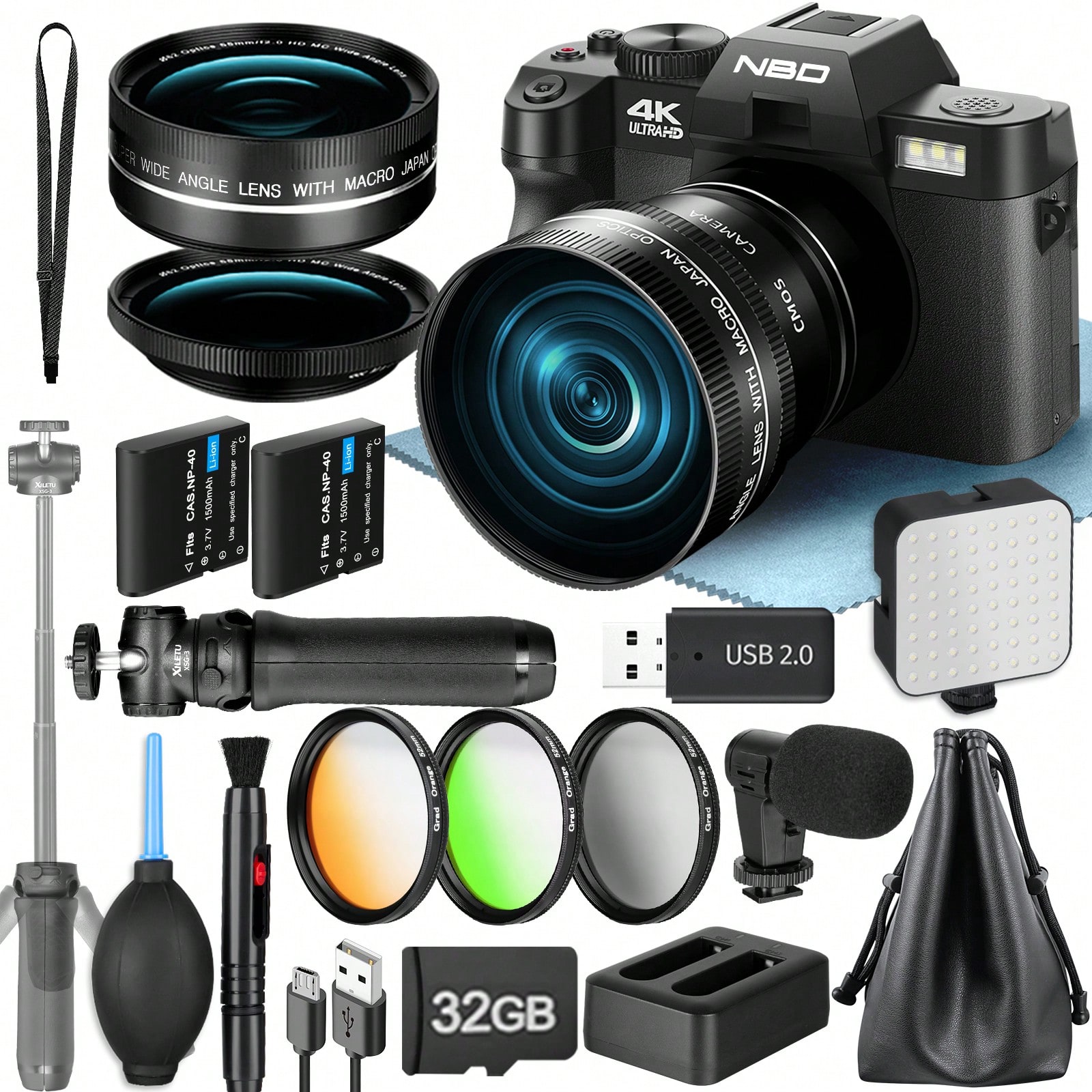 Beauty Makeup Camera App - 4K digitale camera's voor fotografie, 48MP