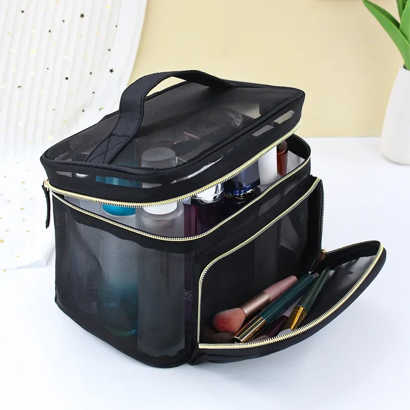 Beauty Makeup Design - Brand Design Grote capaciteit Mesh Transparante