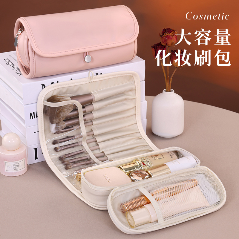 Beauty Makeup Look - Nieuwe, luxe opbergtas voor make-upkwasten, multifunctioneel,
