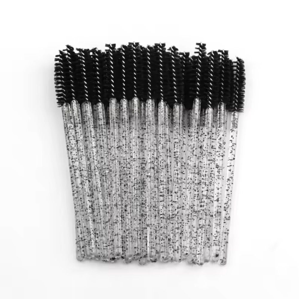 Beauty Makeup Background - 50-100PCS Crystal Wimper Borstel Kammen Professionele