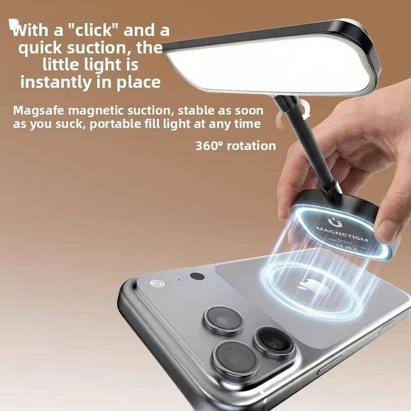 Led Ring Light - Flexibele telefoonlamp magnetische ringlamp professionele tafellamp