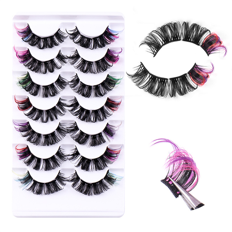 Beauty Makeup Look - Natuurlijke look Curling Synthetische vezels Gesegmenteerde
