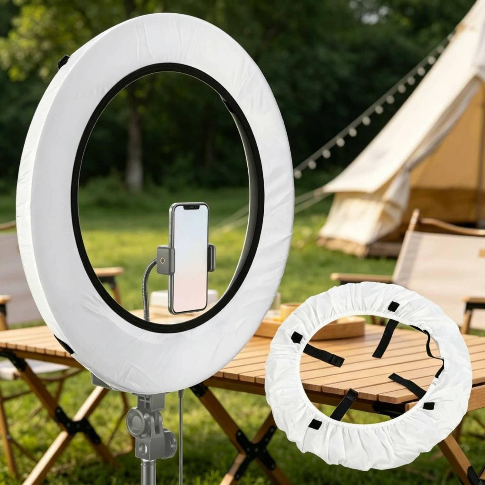 Foto-lichtkap Lichtgewicht nyl - Led Ring Light recensie en prijs