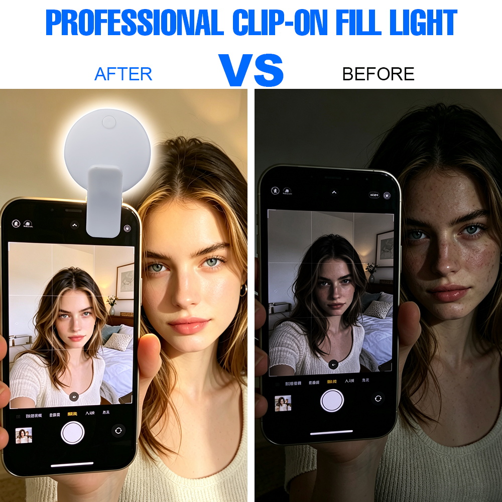 Draagbaar Clip-on Selfie-Vulli - Led Ring Light recensie en prijs