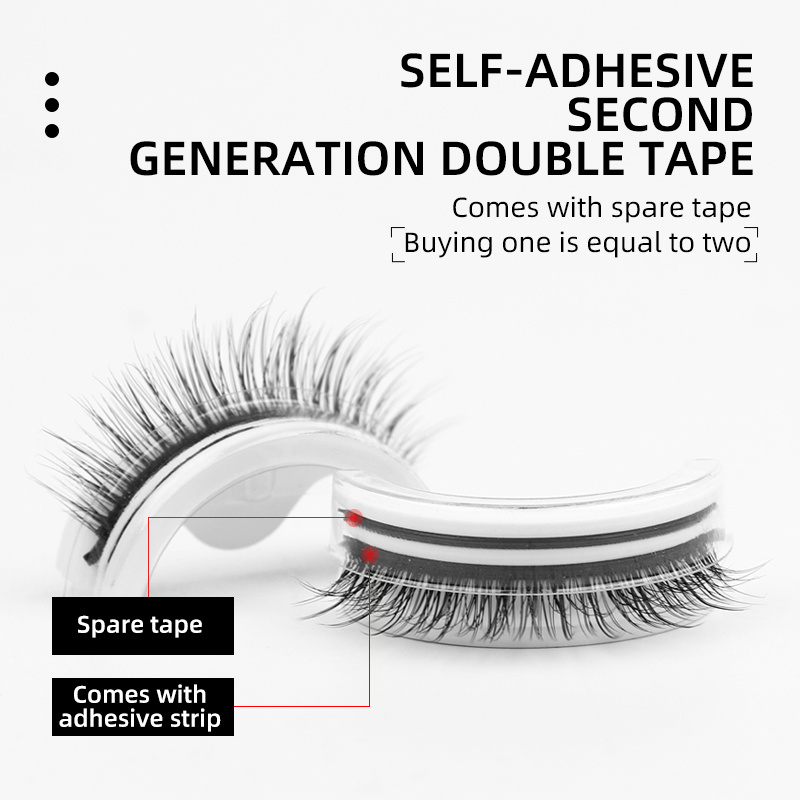 3D Valse Wimpers Zelfklevende  - Beauty Makeup Look recensie en prijs