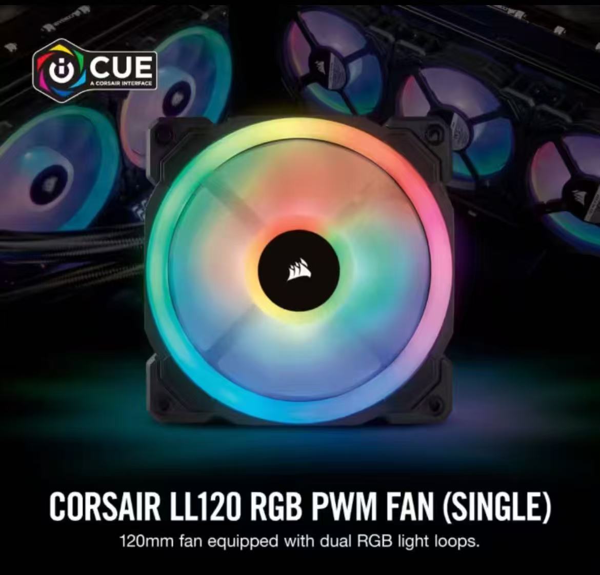 CORSAIR LL120 RGB 120 mm Dual  - Led Ring Light recensie en prijs