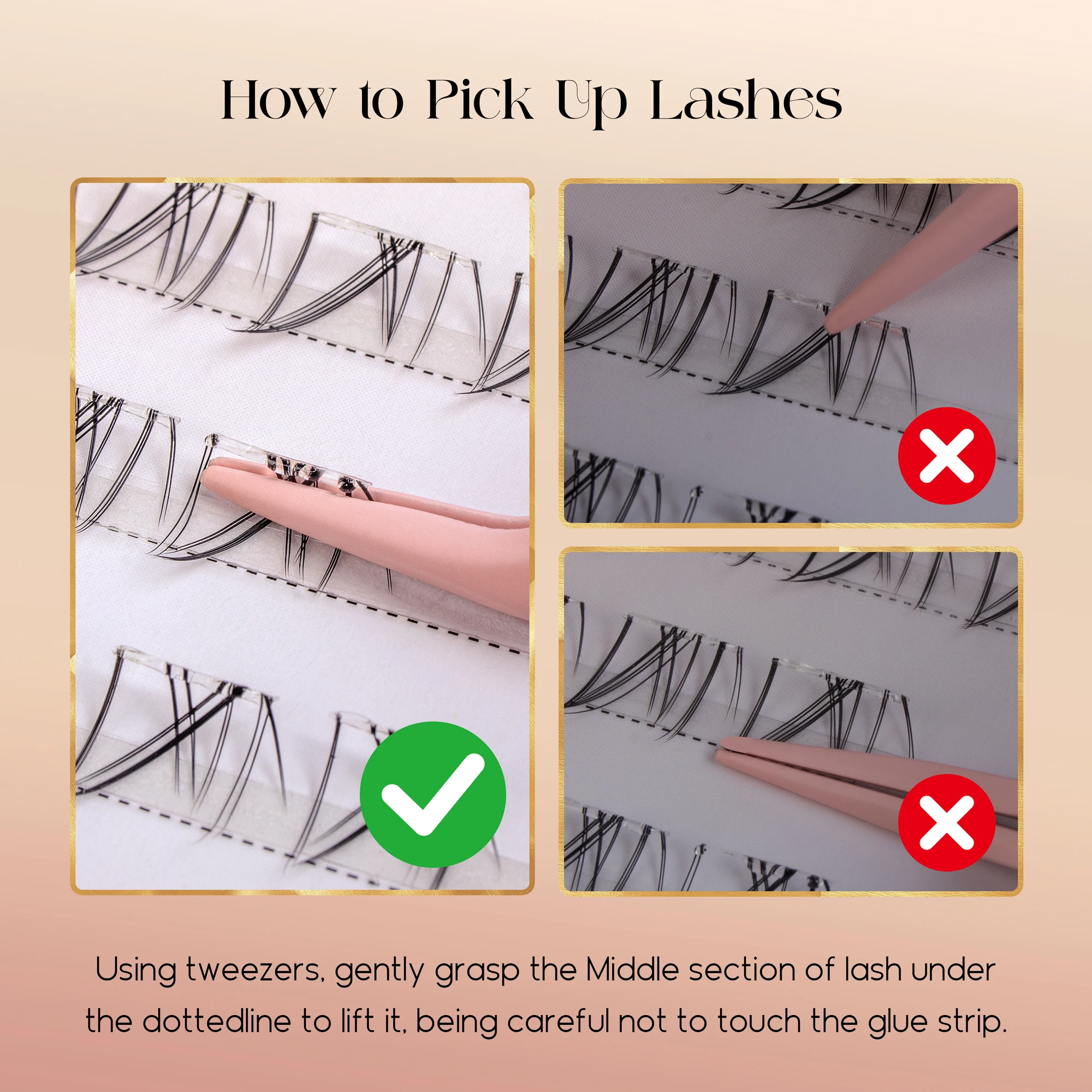 Befer Geen lijm nodig Onderste - False Eyelashes Natural recensie en prijs