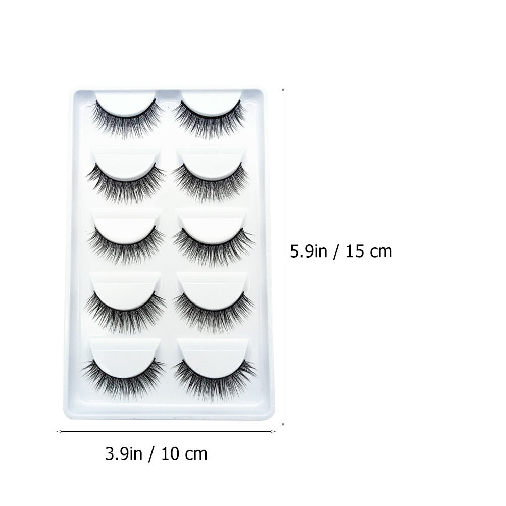 10 paar natuurlijke valse wimp - Beauty Makeup Look recensie en prijs