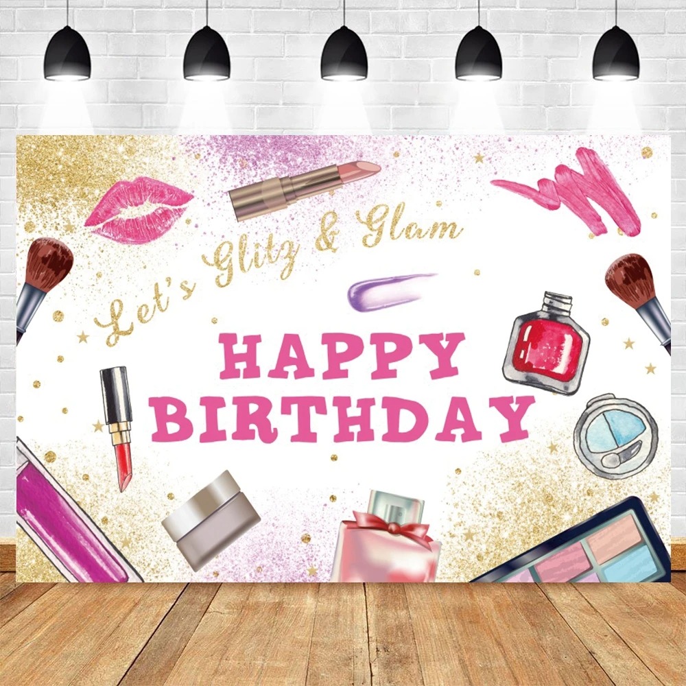 Spa Party Thema Achtergrond vo - Beauty Makeup Background recensie en prijs