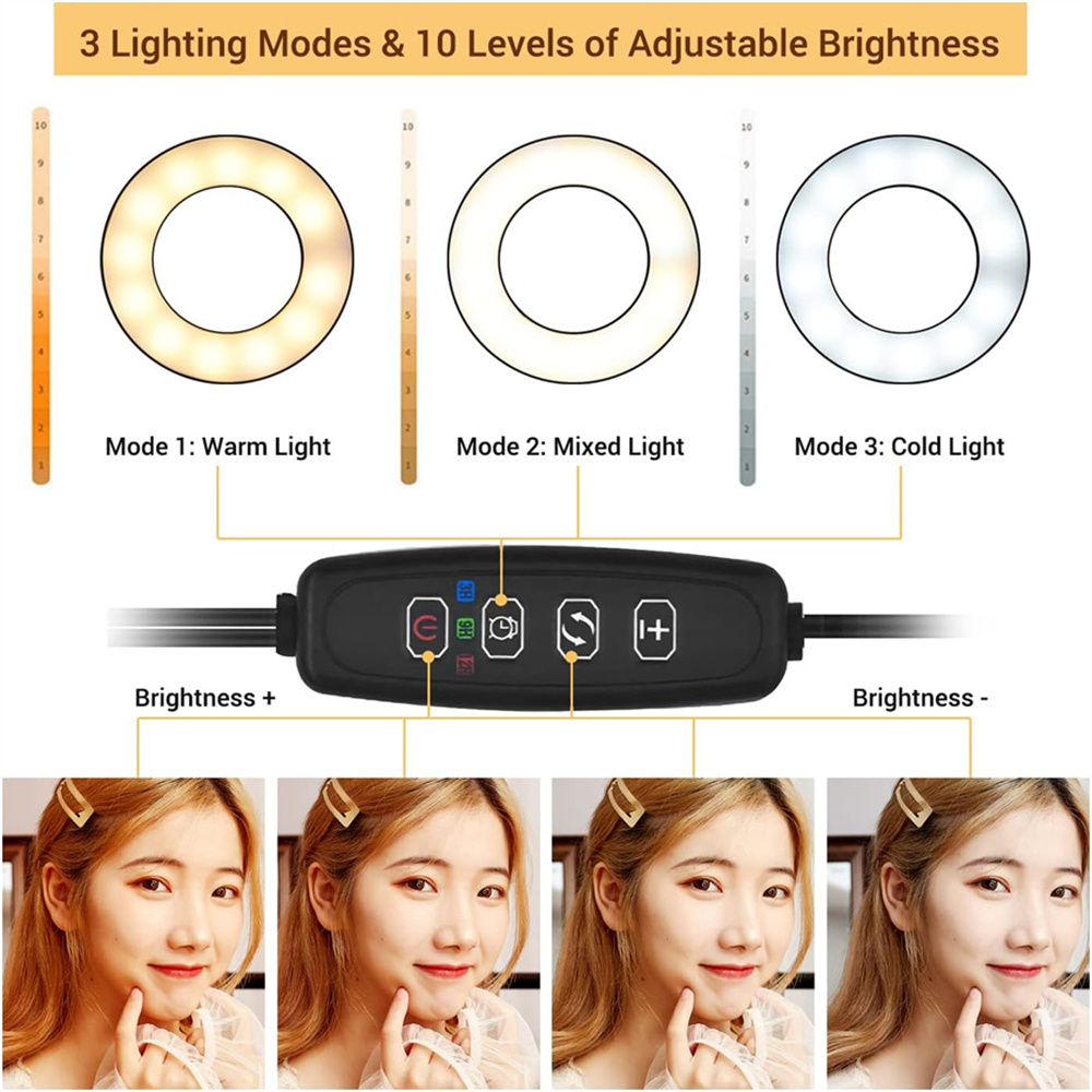 Universele flexibele mobiele t - Led Ring Light recensie en prijs