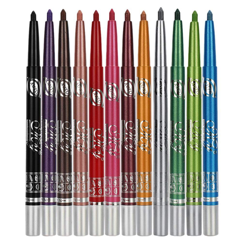 Gekleurde eyeliner potloodpens - Beauty Makeup Look recensie en prijs