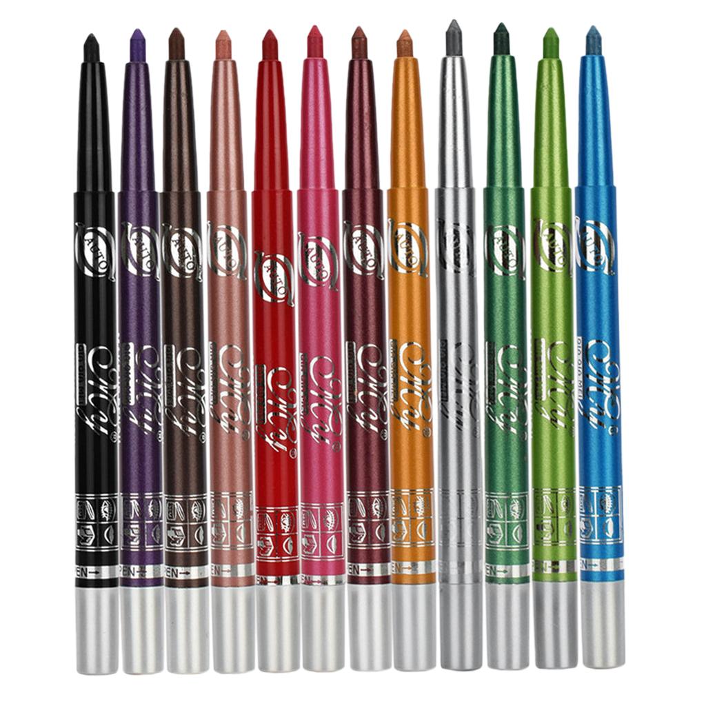 Gekleurde eyeliner potloodpens - Beauty Makeup Look recensie en prijs