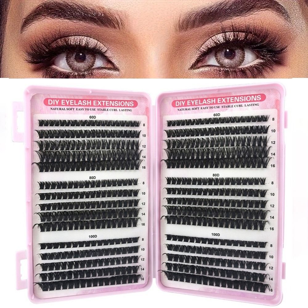 Nieuwe 8-16mm lange nepwimpers - False Eyelashes Natural recensie en prijs