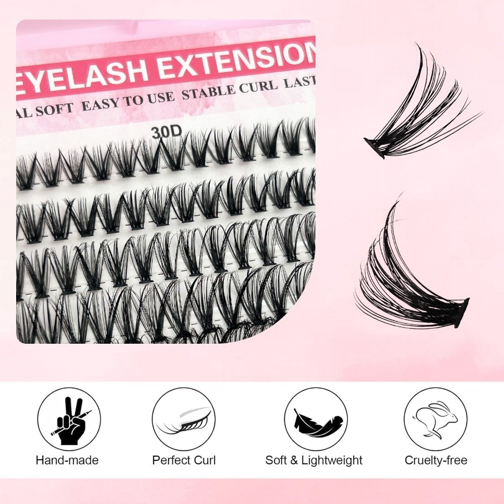 Nieuwe 8-16mm lange nepwimpers - False Eyelashes Natural recensie en prijs