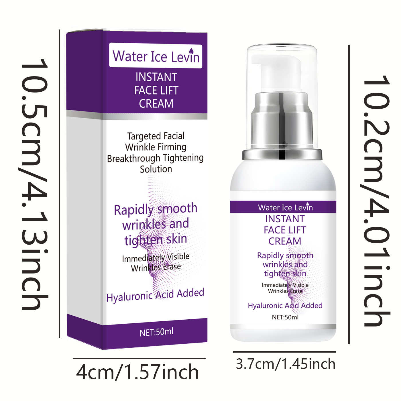 Instant Face Lift Cream met hy - Beauty Glazed Makeup recensie en prijs