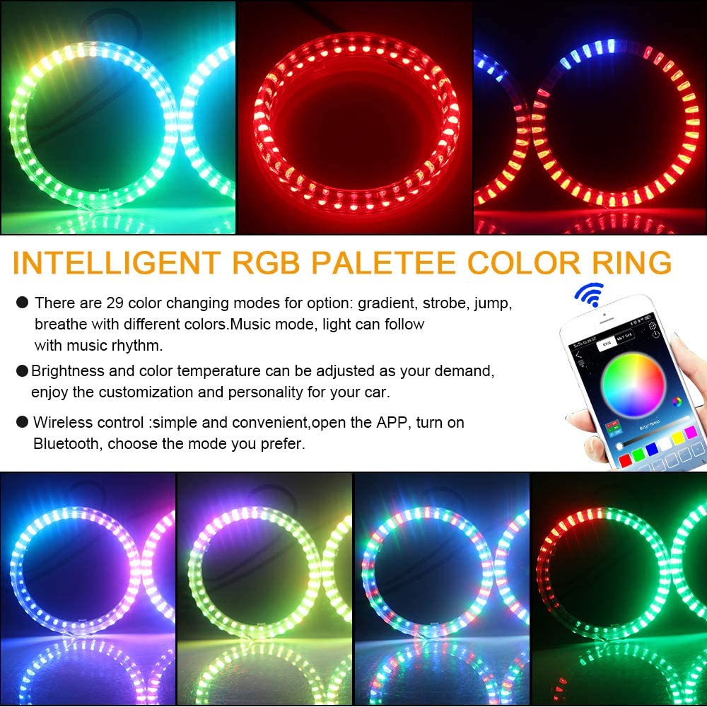 Niscarda Angel Eyes Multi-colo - Led Ring Light recensie en prijs
