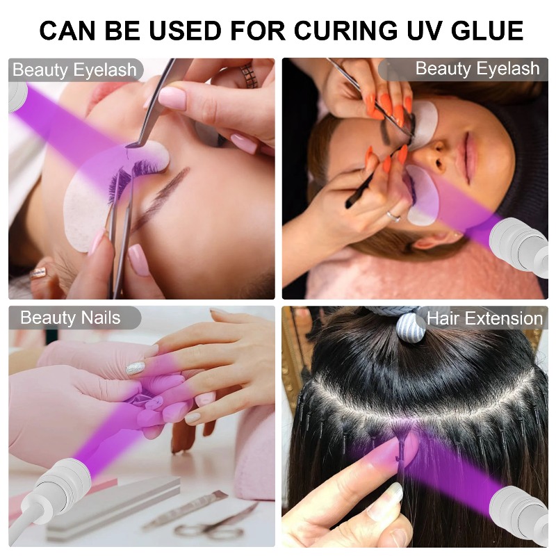 UV-wimperlamp voor het aanbren - Uv Nail Lamp recensie en prijs