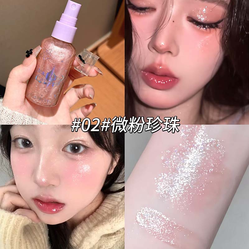 Body Glitter Spray Diamond Fin - Beauty Makeup Look recensie en prijs