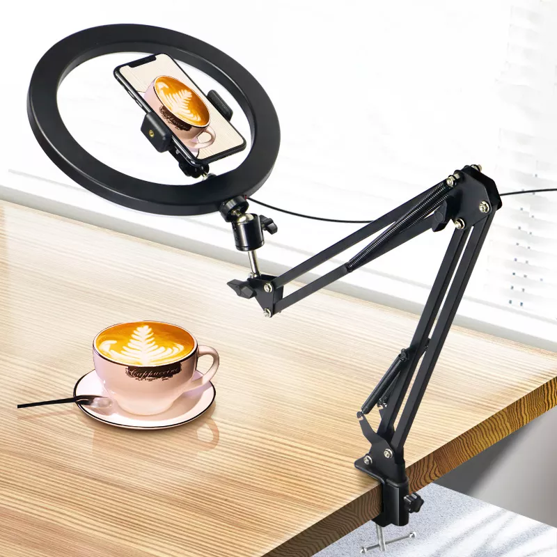 Mooi overheadstatief met ringl - Led Ring Light recensie en prijs